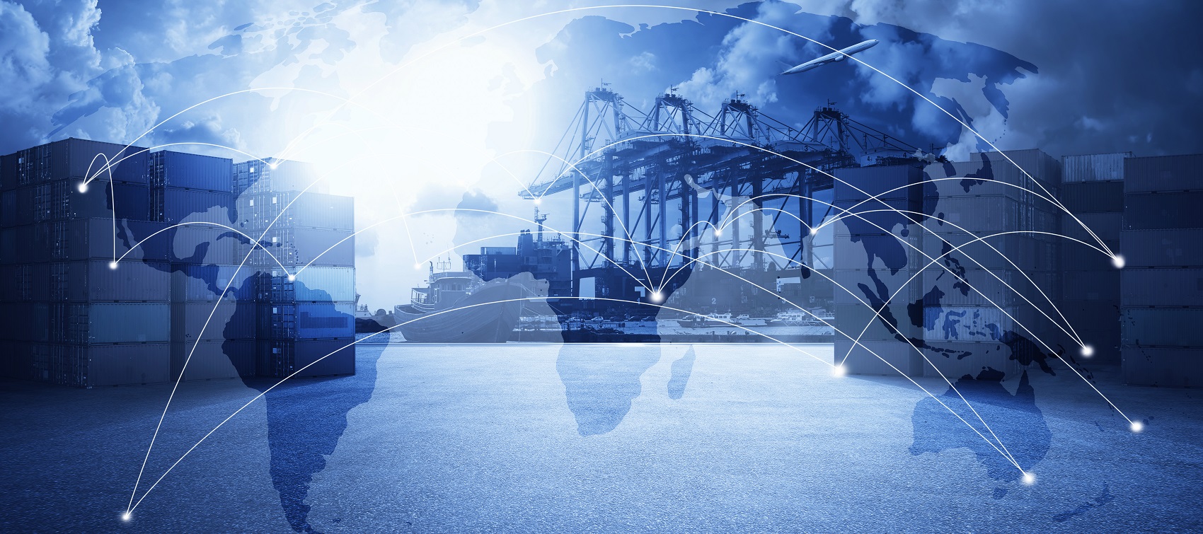 Transportation Trading Business Concept .
